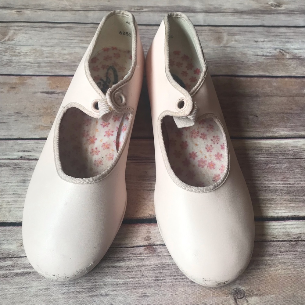 Pink Capezio Tap Shoes